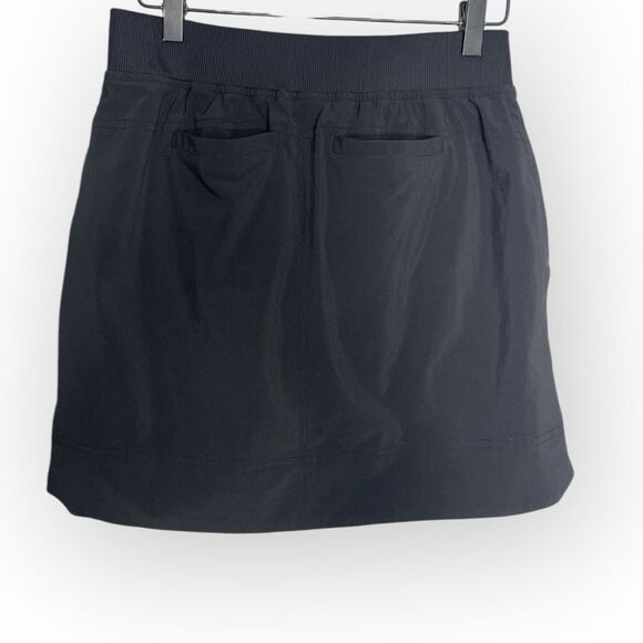 Athleta Midtown Black Skort Size 2 - Picture 2 of 4